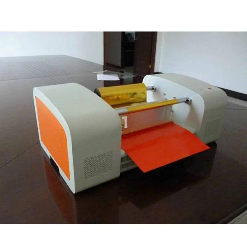 TJ-256 Automatic Digital Hot Foil Stamping Machine 220V Leather Embossing Gilding Flatbed Printer Press Machine For Leather Logo
