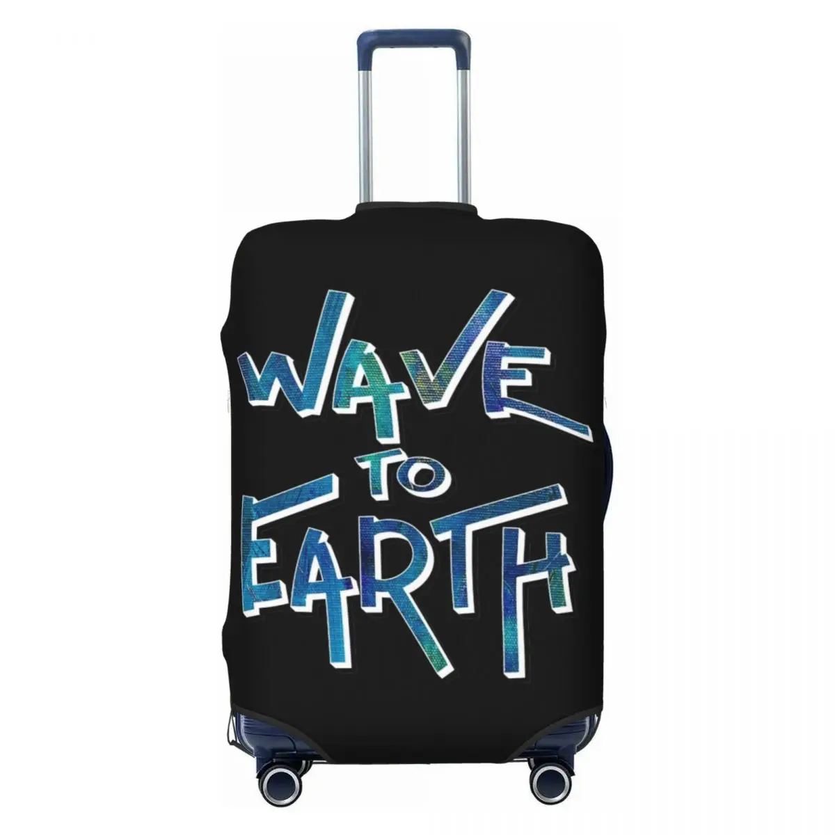 Wave To Earth Classic Kpop Suitcase Cover Strectch Cruise Trip Protection Luggage Supplies Vacation