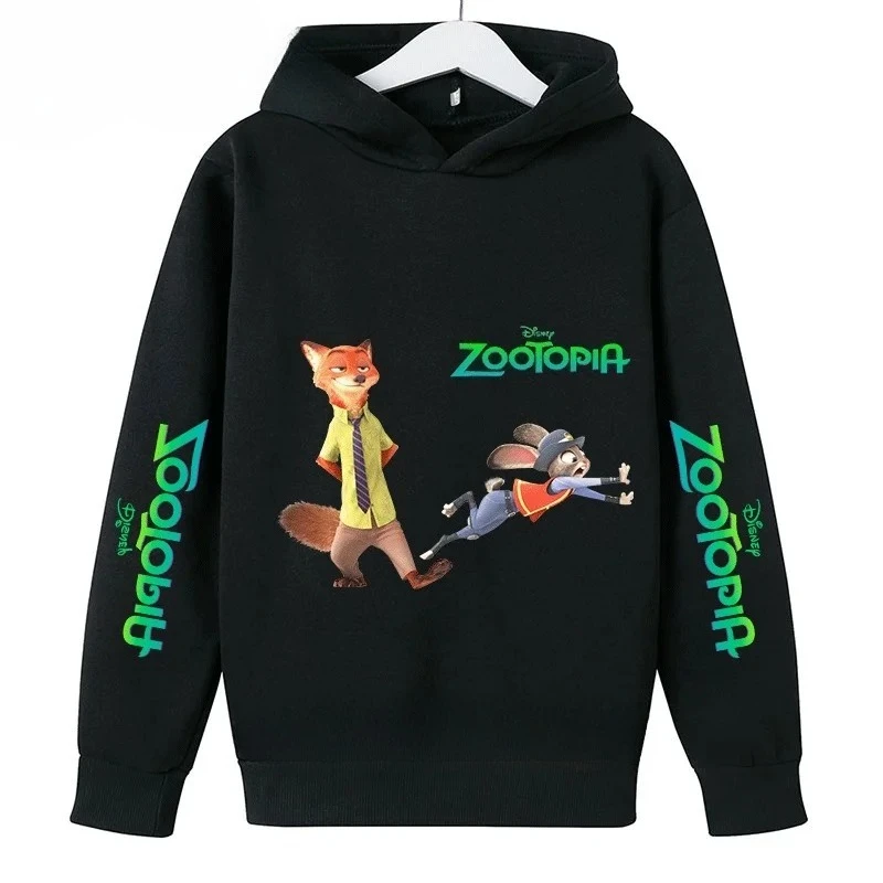 

Printed Loose Jacket Hooded Sports Style Skin Friendly Comfortable Fabric Children's Fabric Boys Clothes Hoodie Anime Hoodie