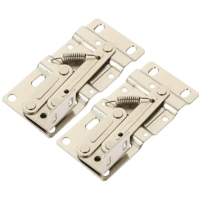 2 Pcs Flip down Hinge Repair Kit for Cabinet Lift and up Hinges Tip Out Tray Scissor Locking Kitchen