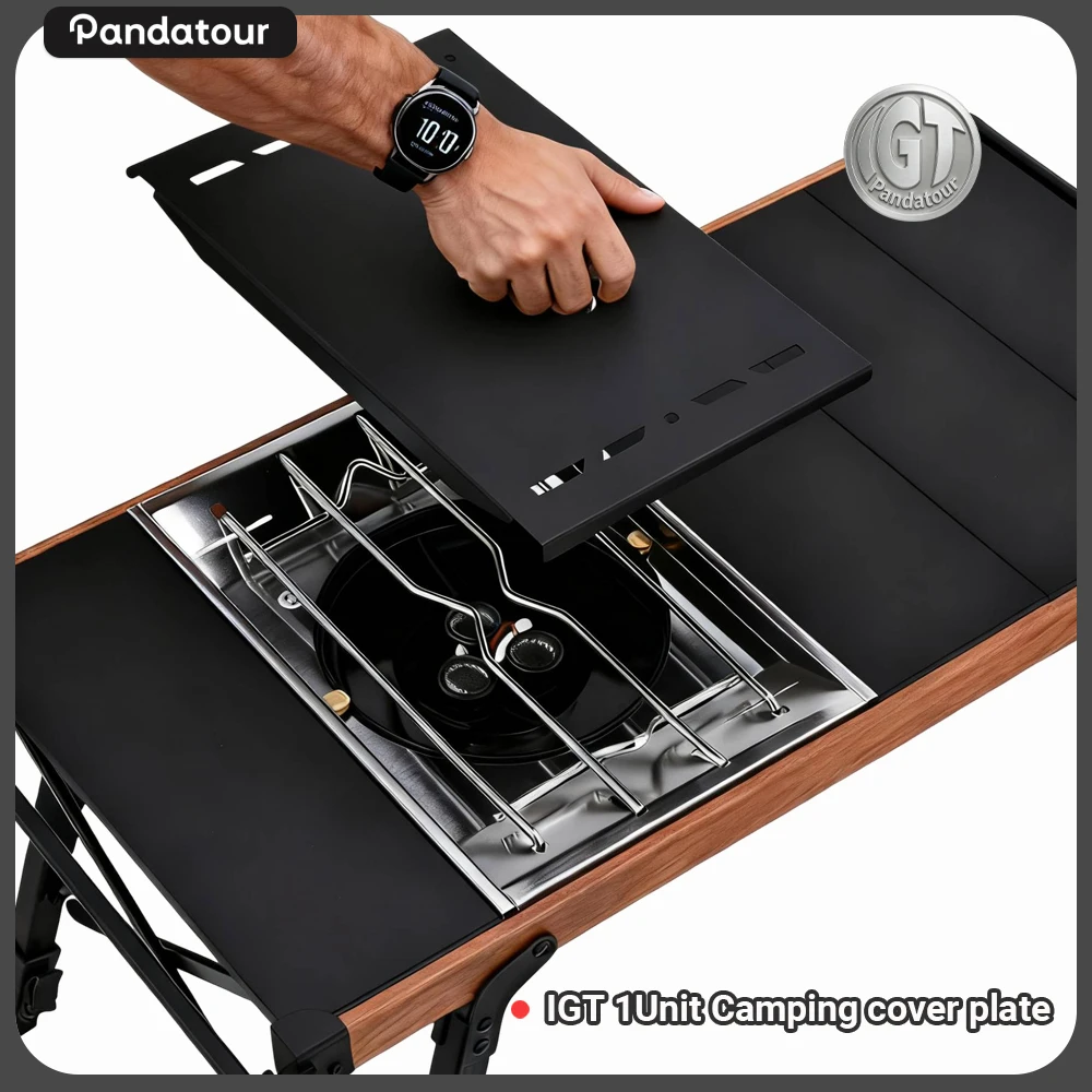 

Комбинированный стол-трансформер Pandatour IGT 1Unit с крышкой для кемпинга, подходит для печи Snow Peak, аксессуары для уличного кемпингового стола