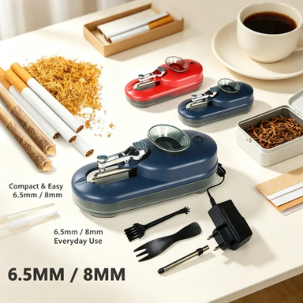 -g63 Electric Cigarette Rolling Machine, Automatic Cigarette Rolling Machine Can Grind Filled With Tobacco For Cigarette Tubes