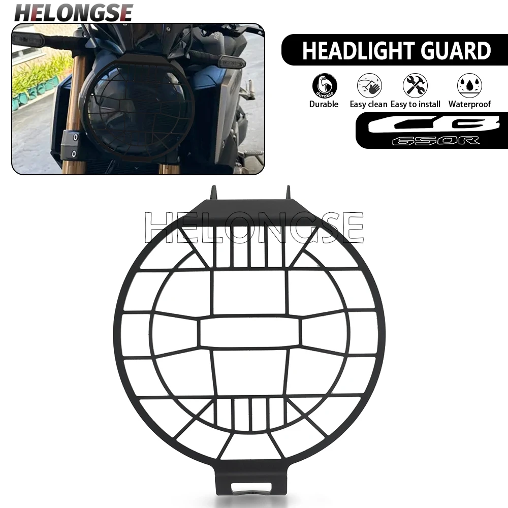 

Head Light Guard For HONDA CB650R CB 650 R 2018 2019 2020 2021 2022 2023 CB 650R CB650 R Headlight Protector Cover Protection