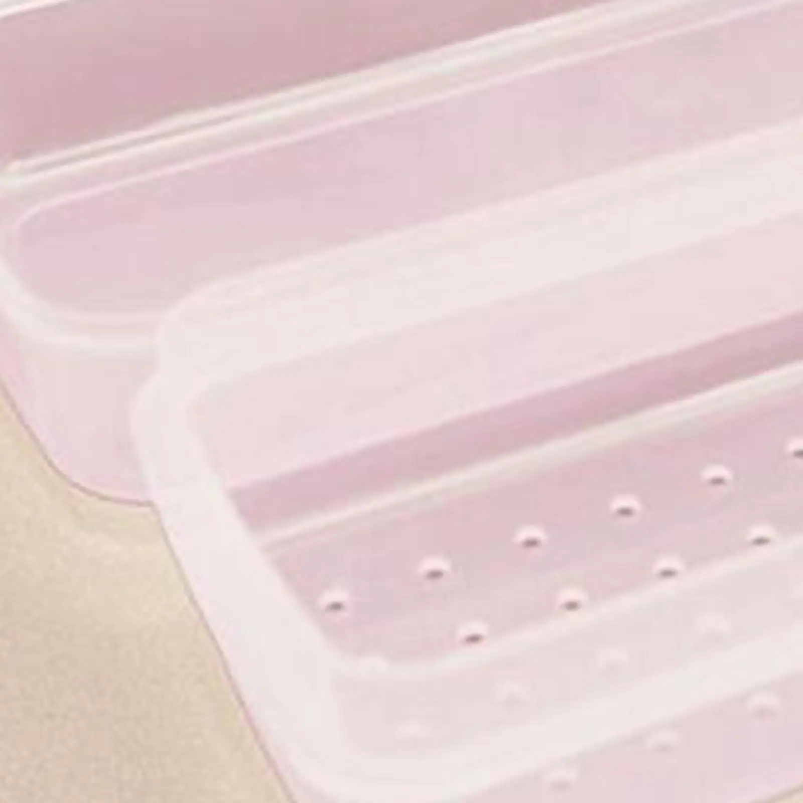 

Nail Art Tool Sterilizing Tray Dustproof for Nail Clippers Home Salon