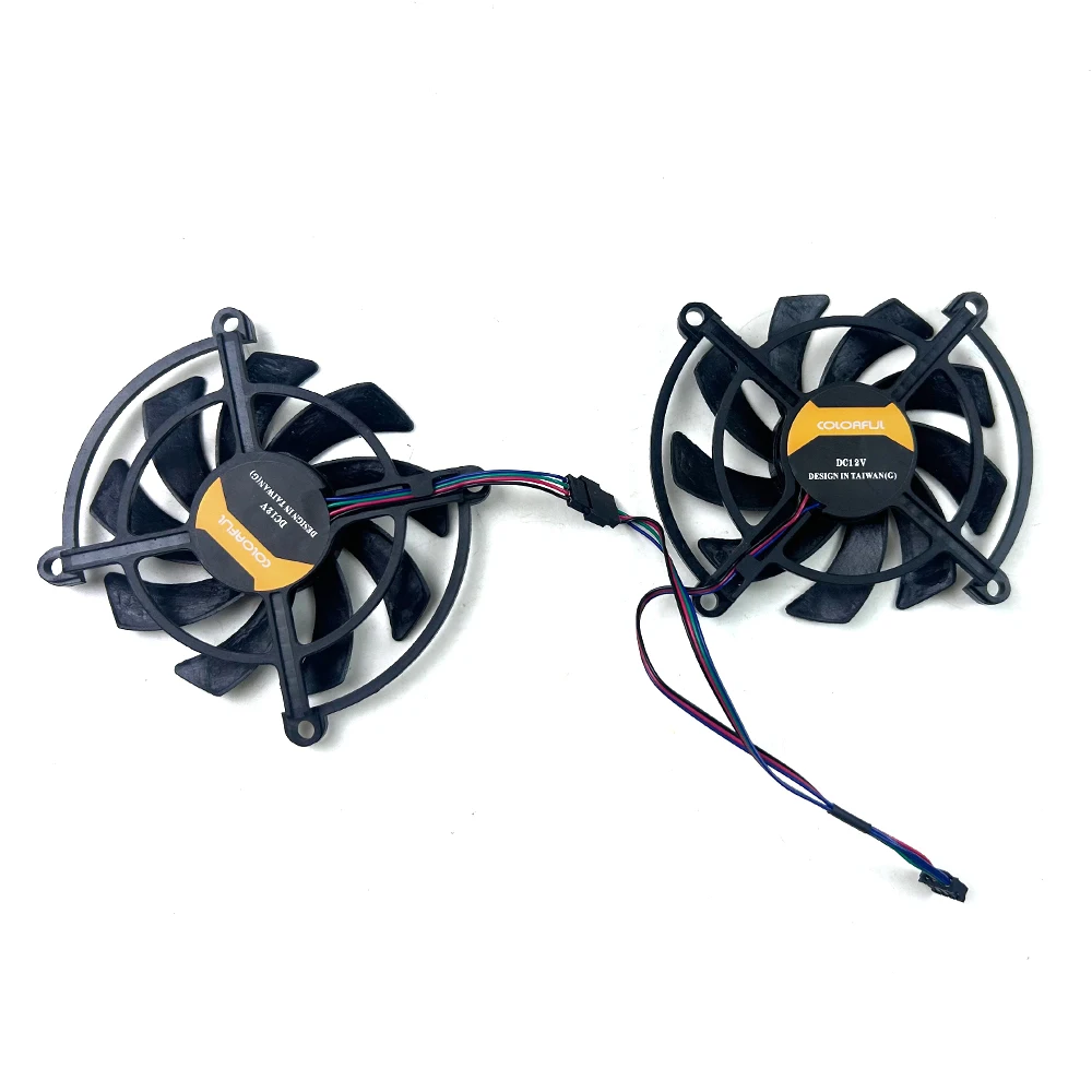 video card fan Cooling Fans 85mm 4pin  Fan For Colorful GeForce GTX 1060 1070 SI-8G-V Replacement Graphics Card Fan