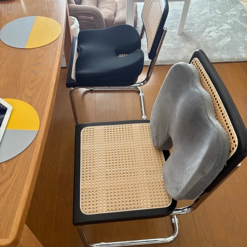 Imitation Rattan Living Room Armchairs Dining Chairs Metal Design Gamer Chairs Morden Wood Middle Ancient Restaurant Furniture