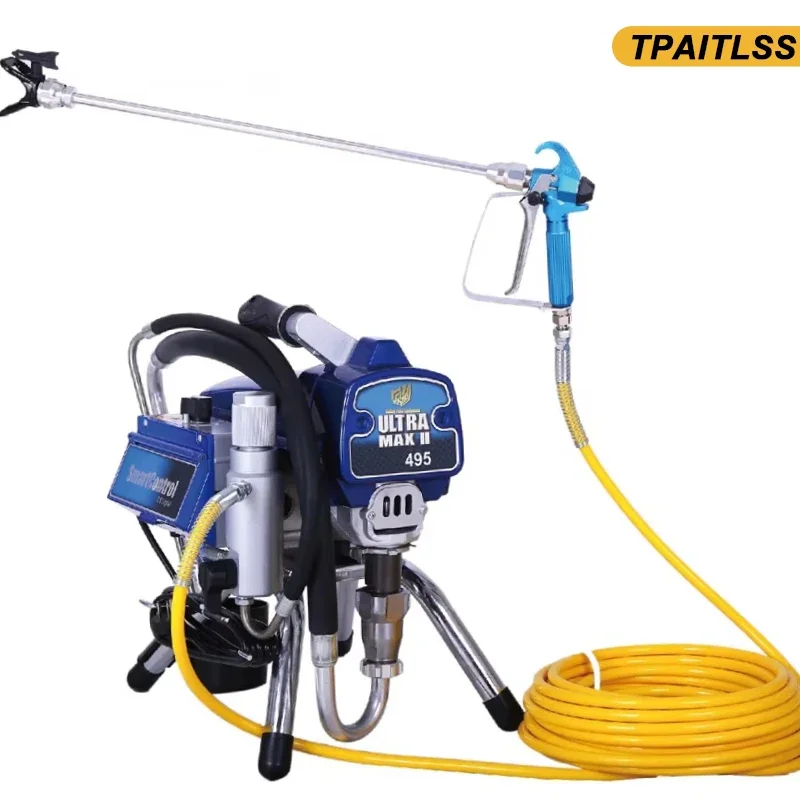 New Professional Airless Paint Sprayer with Piston Pump 110v 60Hz 395 495 595 695 1095