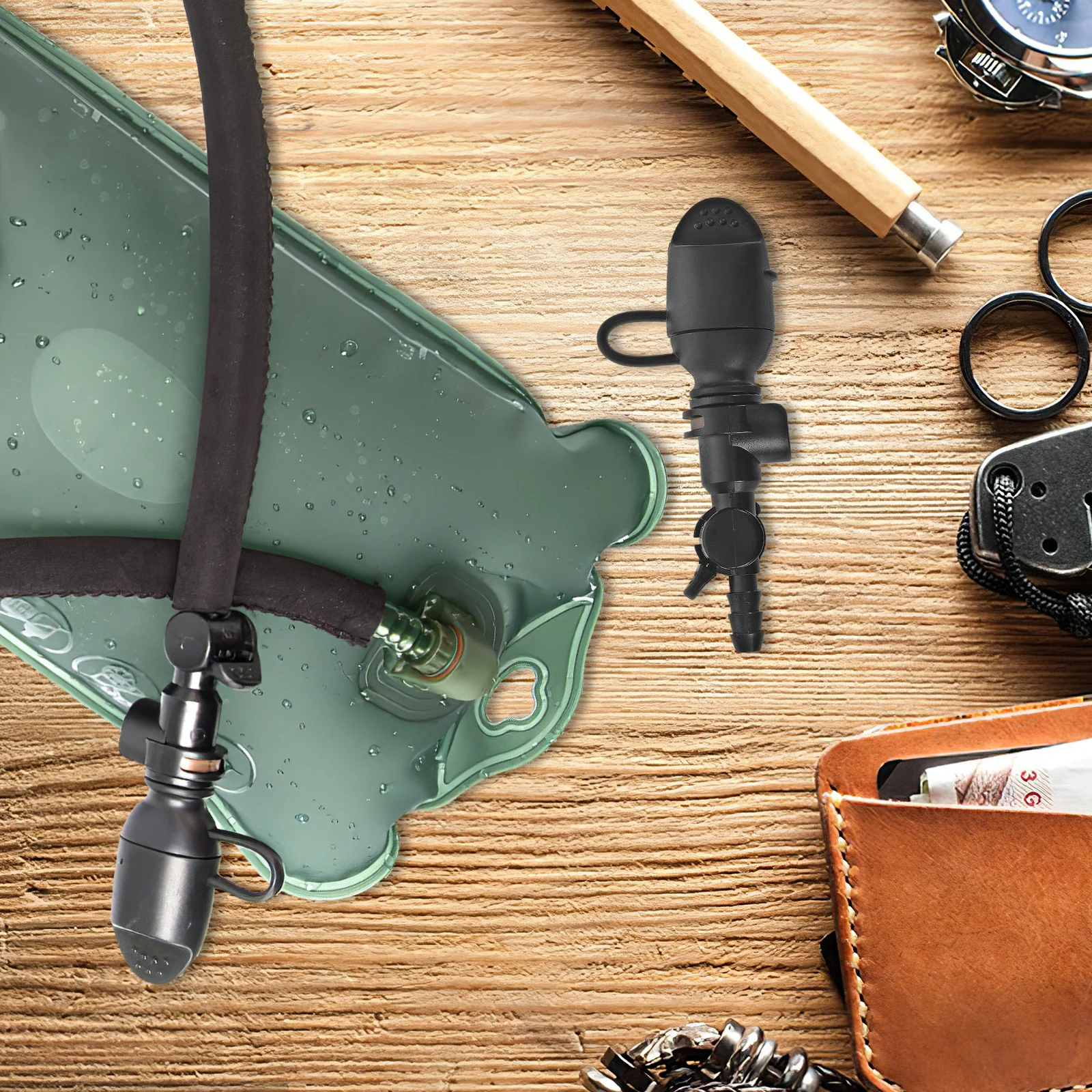 

Hydration Bladder Bite Valve Replacement Mouthpiece Detachable Antifreeze Valve Cover High Flow for Outdoor Camping Hiking