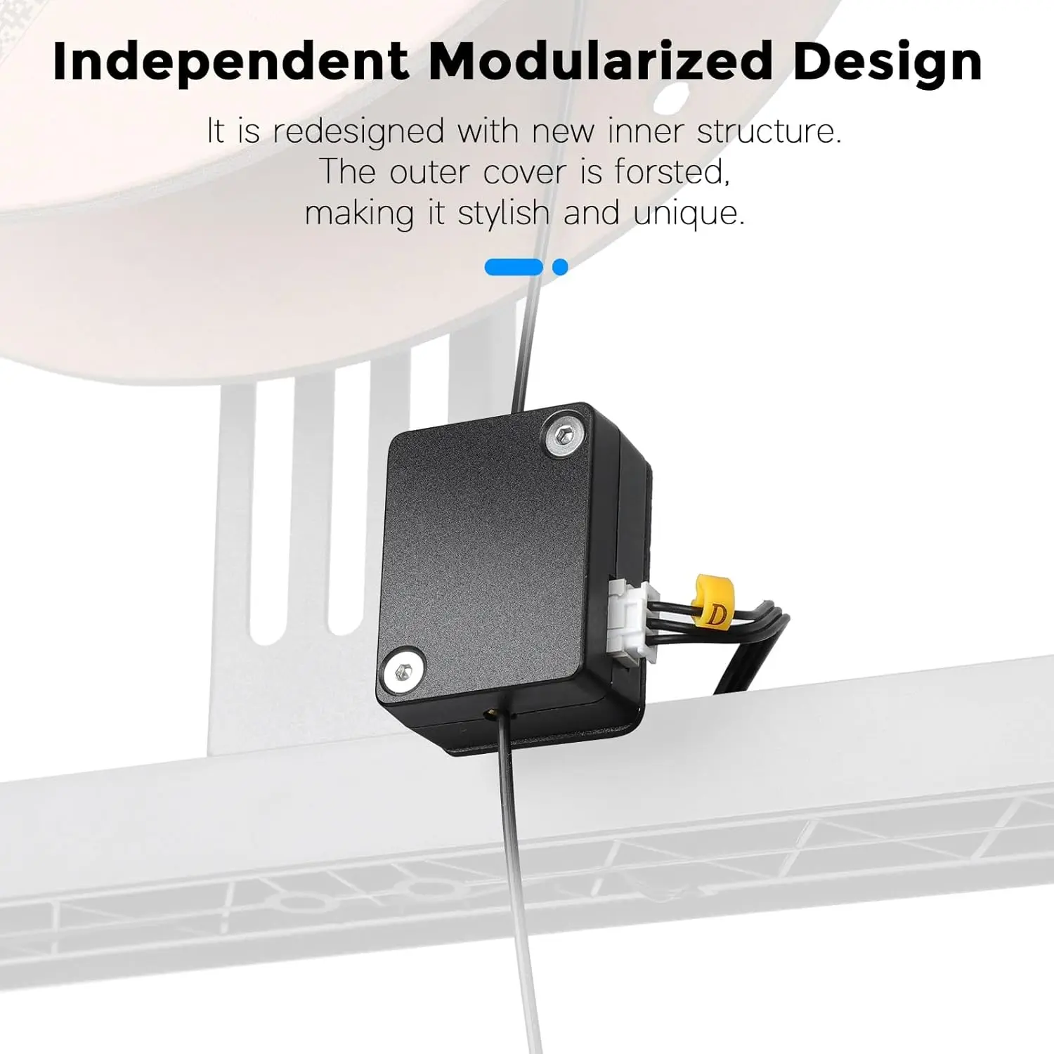 Creality Ender 3 V3 SE Czujnik bicia żarnika, czujnik filamentu Detektor modułu wykrywania przerwania do drukarek 3D Ender 3 V3 SE