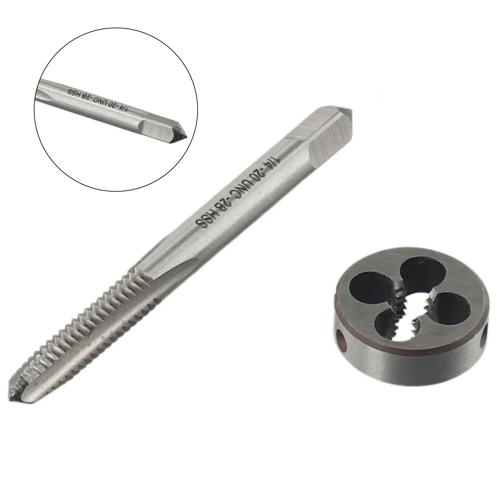 High Quality Nice Portable Pratical Tap Die Machine R1/4 Right Hand Thread Tap 1/4-20UNC 1PC High Speed Steel New