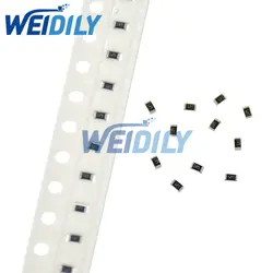 Resistencia de Chip 100 piezas 0603 SMD 1/8W 5% 0 ohm ~ 10M 1R 10R 51R 1K 5,1 K 10K 100K 10 75 100 330 ohm 10R 100R 330R 1M 3M3