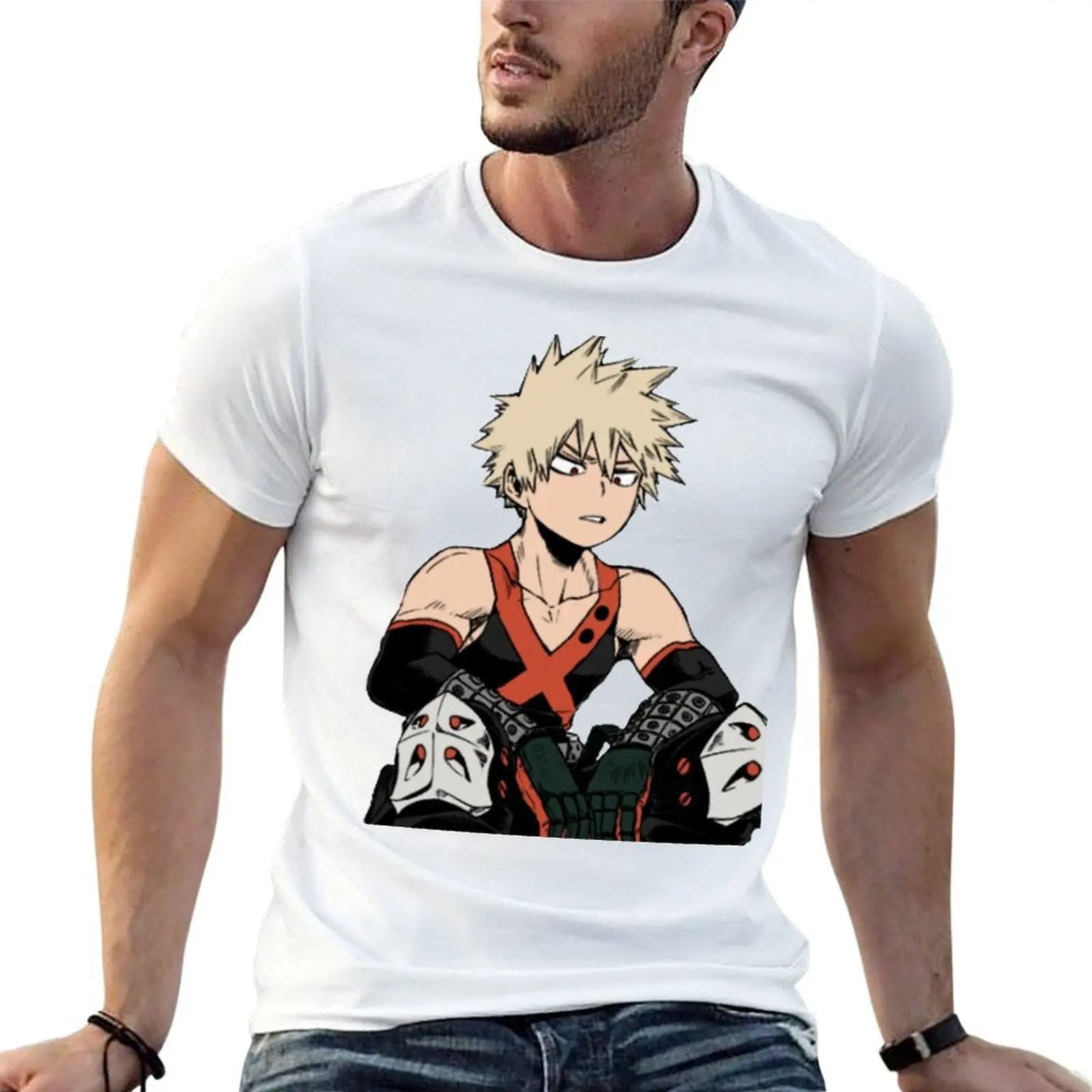 

Katsuki Bakugo T-Shirt t shirts for man graphic vintage t shirt for man T-Shirt