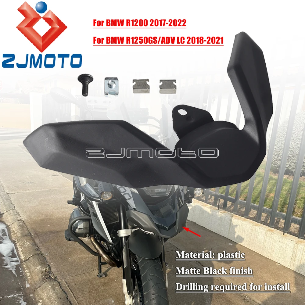 Motorcycle Accessories Front Fender Tip Fairing Beak Extension Wheel Extender Cover For BMW R1250GS ADV LC 2018-21 R1200 2017-22