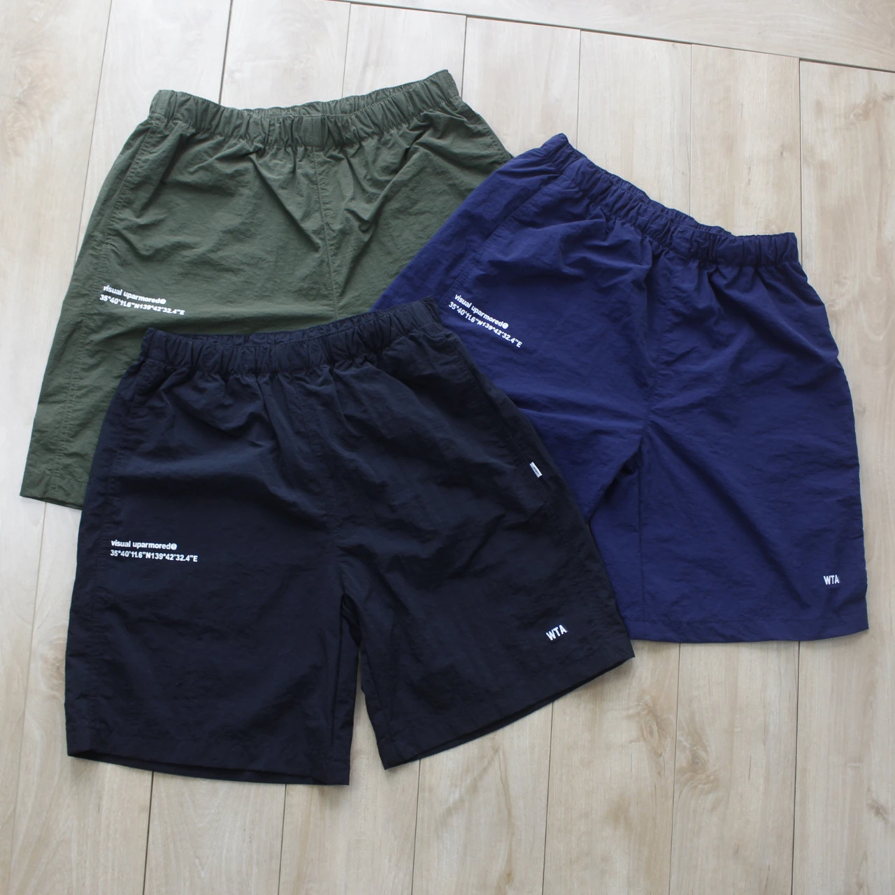 Water-Resistant Quick-Drying Functional Shorts Unisex Summer West Mountain Trendy Loose Straight Leg Sports Casual Five-Quart...