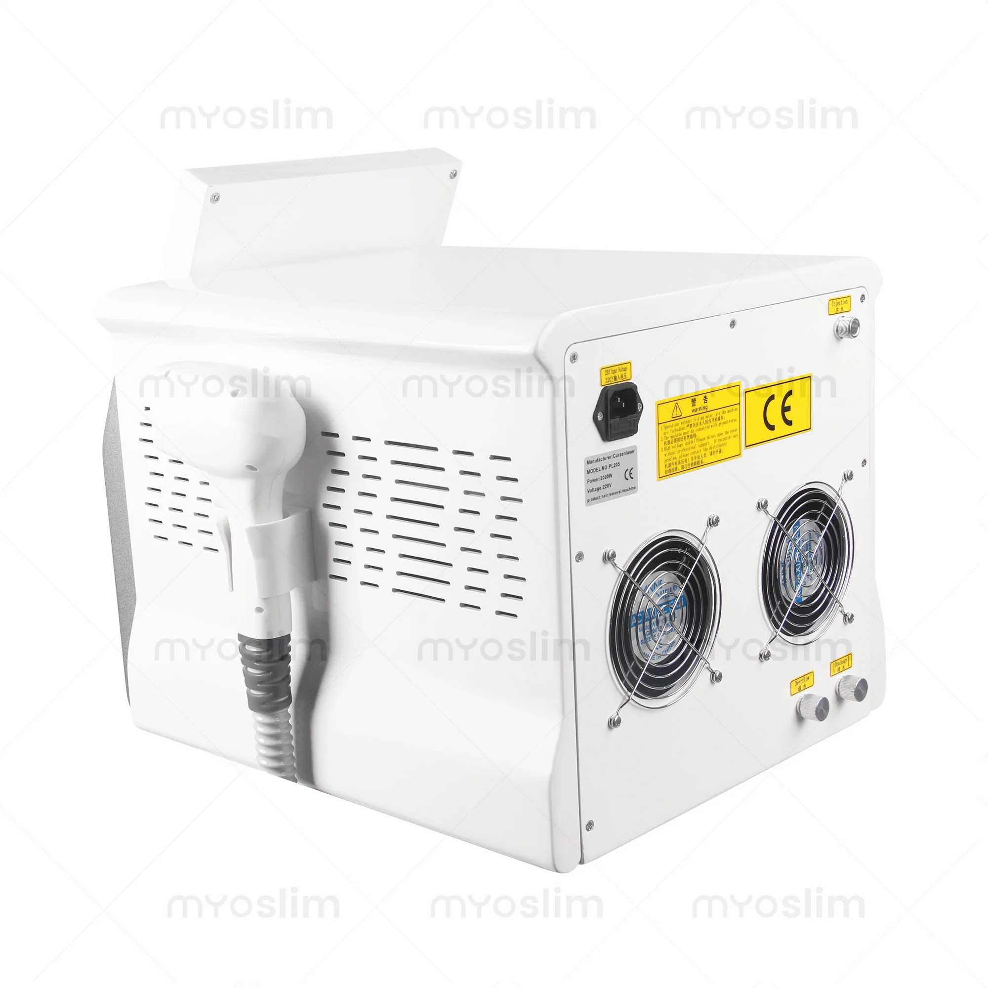 Professioneller Laser-Epilierer, Eis-Titan, dauerhafte Haarentfernung, 3 Wellenlängen, Diodenlaser, Haarentfernungsmaschine für den Salon