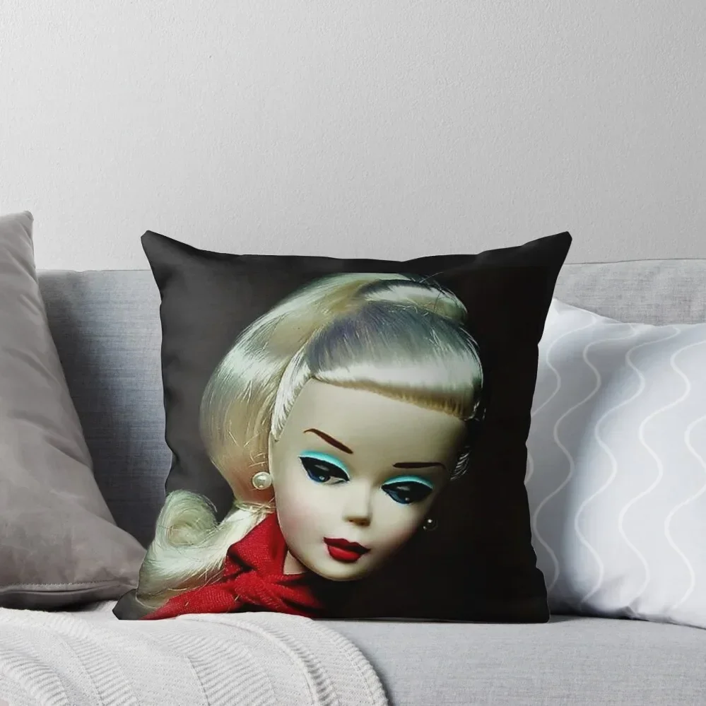 

60s digital art diva doll vintage print mask poster mysticladyart Throw Pillow Pillow Cases Christmas Cushion For Home pillow