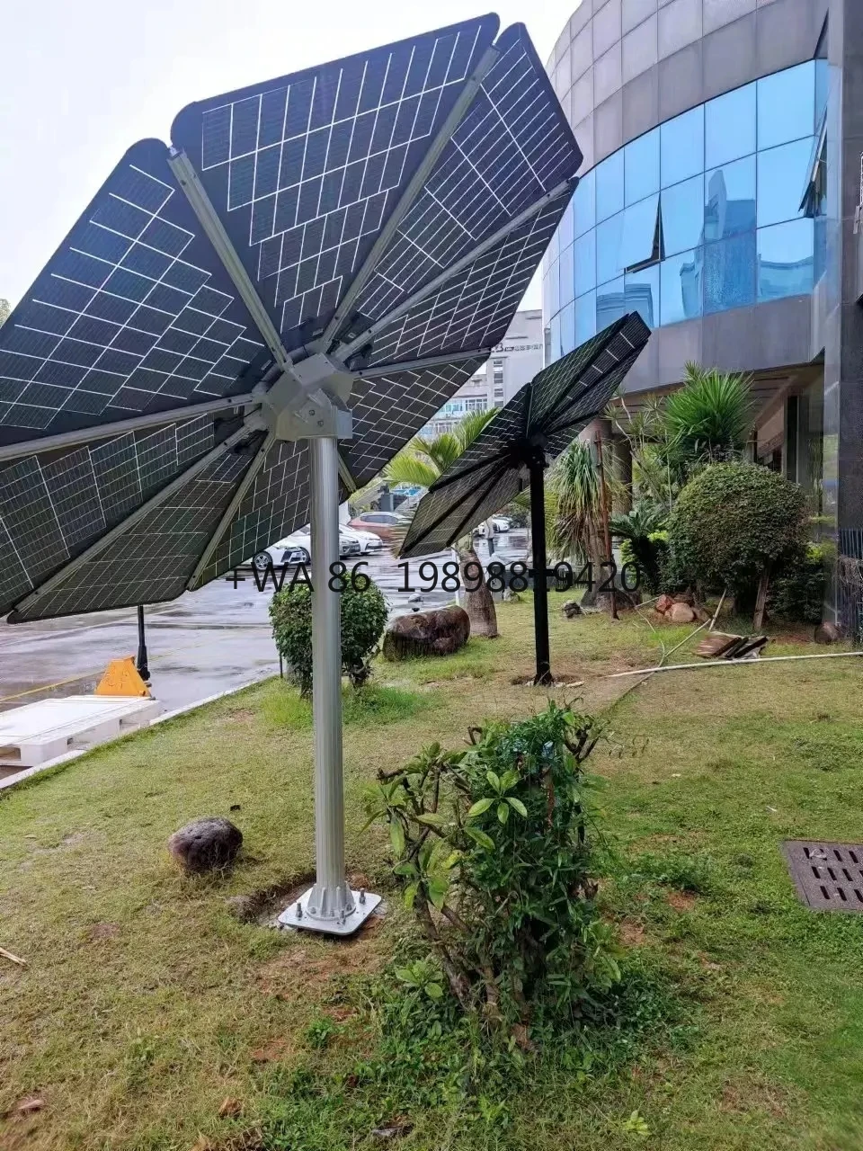 New Design Flower Shape 1000W Complete Kit Small Home Power System Solar for Appliances Solar Panel