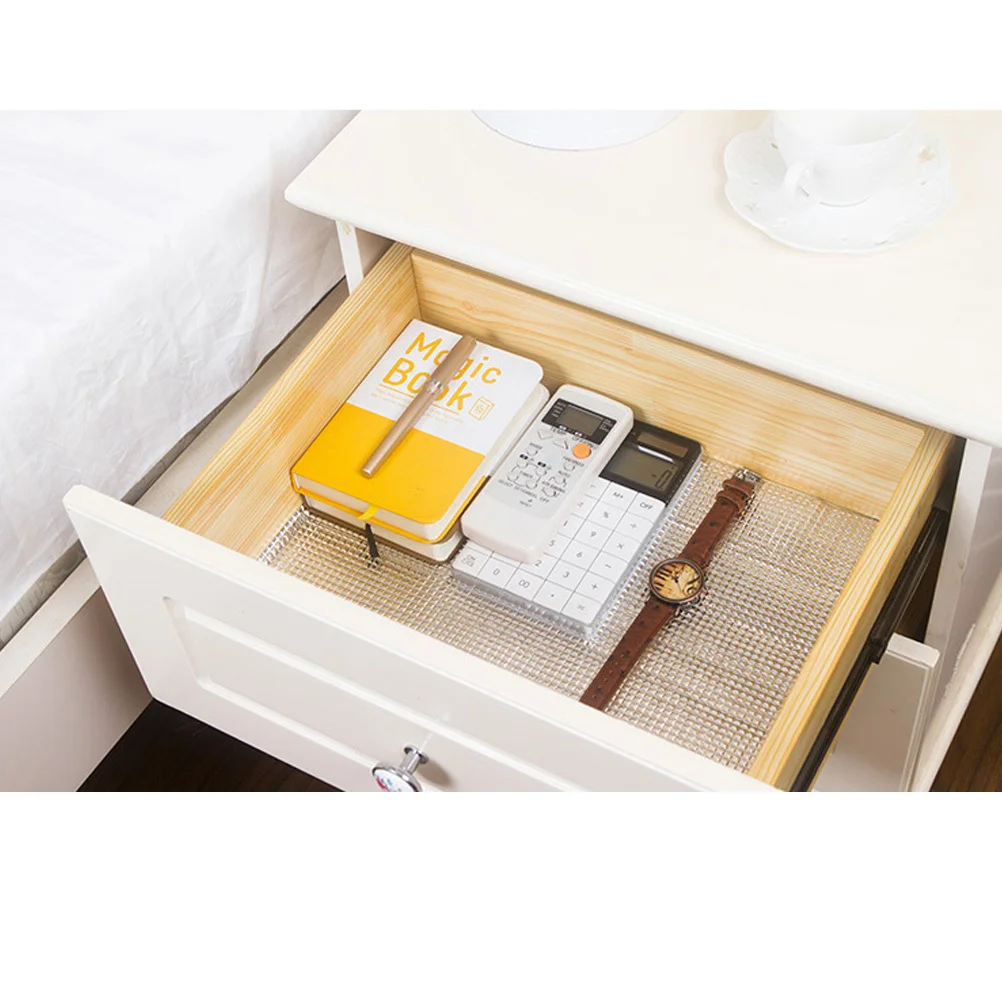 

1 Roll Oil-Proof Anti-Fouling Mat 45X200Cm Aluminum Foil Waterproof Dustproof Cabinet Drawer Liner For Kitchen Bathroom Storage