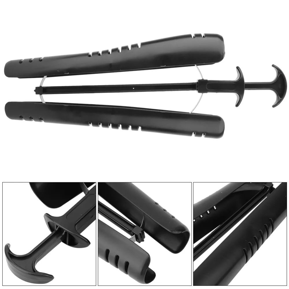 2pcs Great Support Plastic Boot Stretcher Black With Handle Boot Shaper Boots Expander Boot Shaft