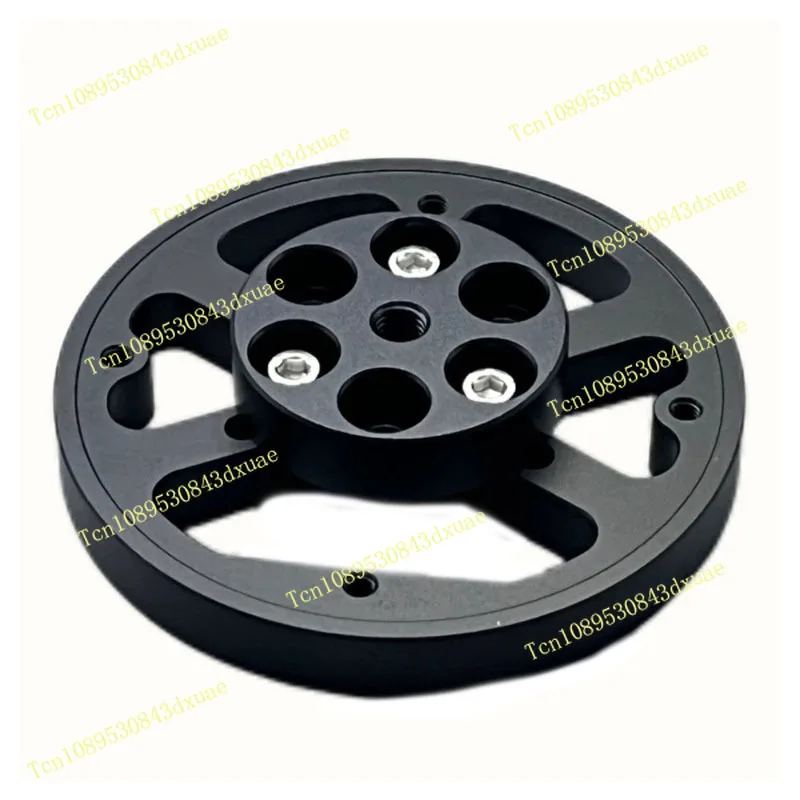 Optical Equatorial Mount Adapter Plate Black/Silver Color Randomly Supports EQ3EQ5 And Supports 3/8 Tripod
