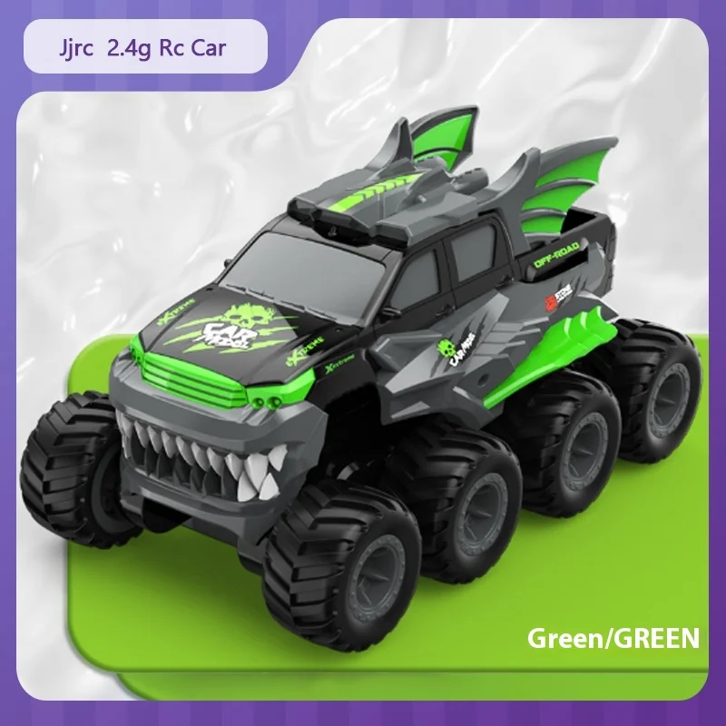 

JJRC 2.4g Rc Car Eight Wheel Eight Drive Amphibious Waterproof Off-Road Climbing Remote Control Car Children'S Electric Toy Gift