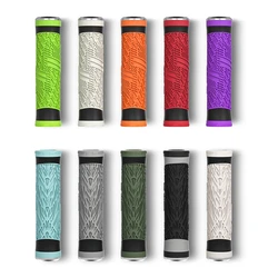 ENLEE Silicone MTB Bike Bicycle Grips Sponge Handlebar Soft Ultralight Grips Brake Grips Silicone Silica Glove Handle Anti XR-20