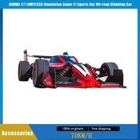 1/7 ARRMA  LIMITLESS Simulation Super F1 Sports Car Off-road Climbing Car Electric RC 4WD Drive Sports Car Boy Toy Gift