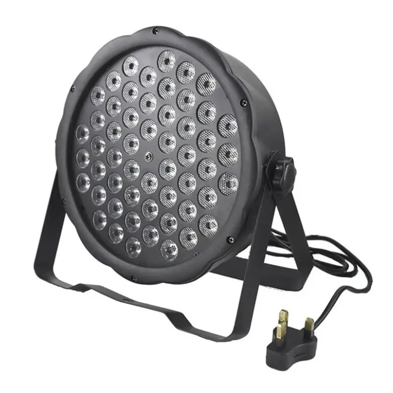 أضواء LED للحفلات للديسكو ، ضوء الاسمية ، وحدة تحكم قوية ، شريط ديسكو دي جي ، جهاز عرض تأثير خافت ، أضواء مسرح ديسكو ، 54