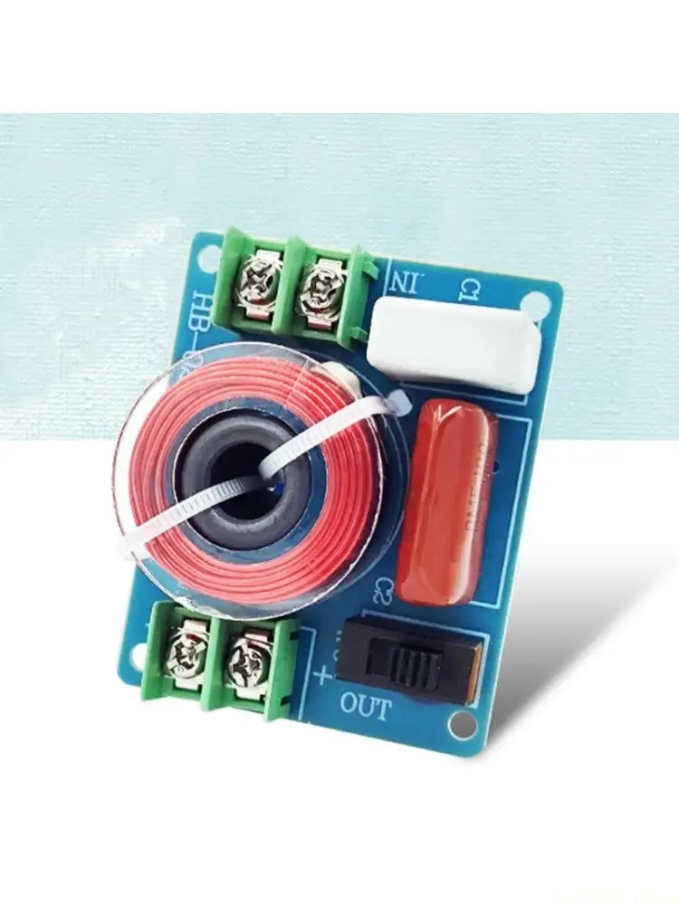 E56B Notch Filter with Sound Quality Adjustment Switches for 6.5Inch Speaker 4-8Ω