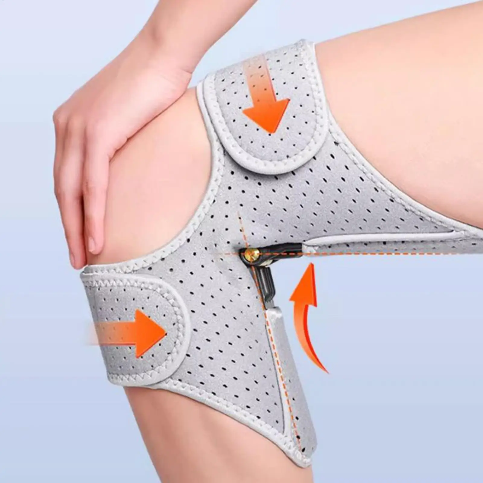 Joint Knee Brace Spring-Powered Joint Support And Walking Aid Breathable Patella Pad Wrap for Climbing Stairs Elderly