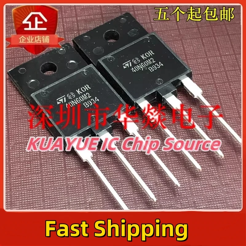 10PCS-30PCS  STFW40N60M2  40N60M2   TO-3PF 600V 34A  Fast Shipping Quality Guarantee