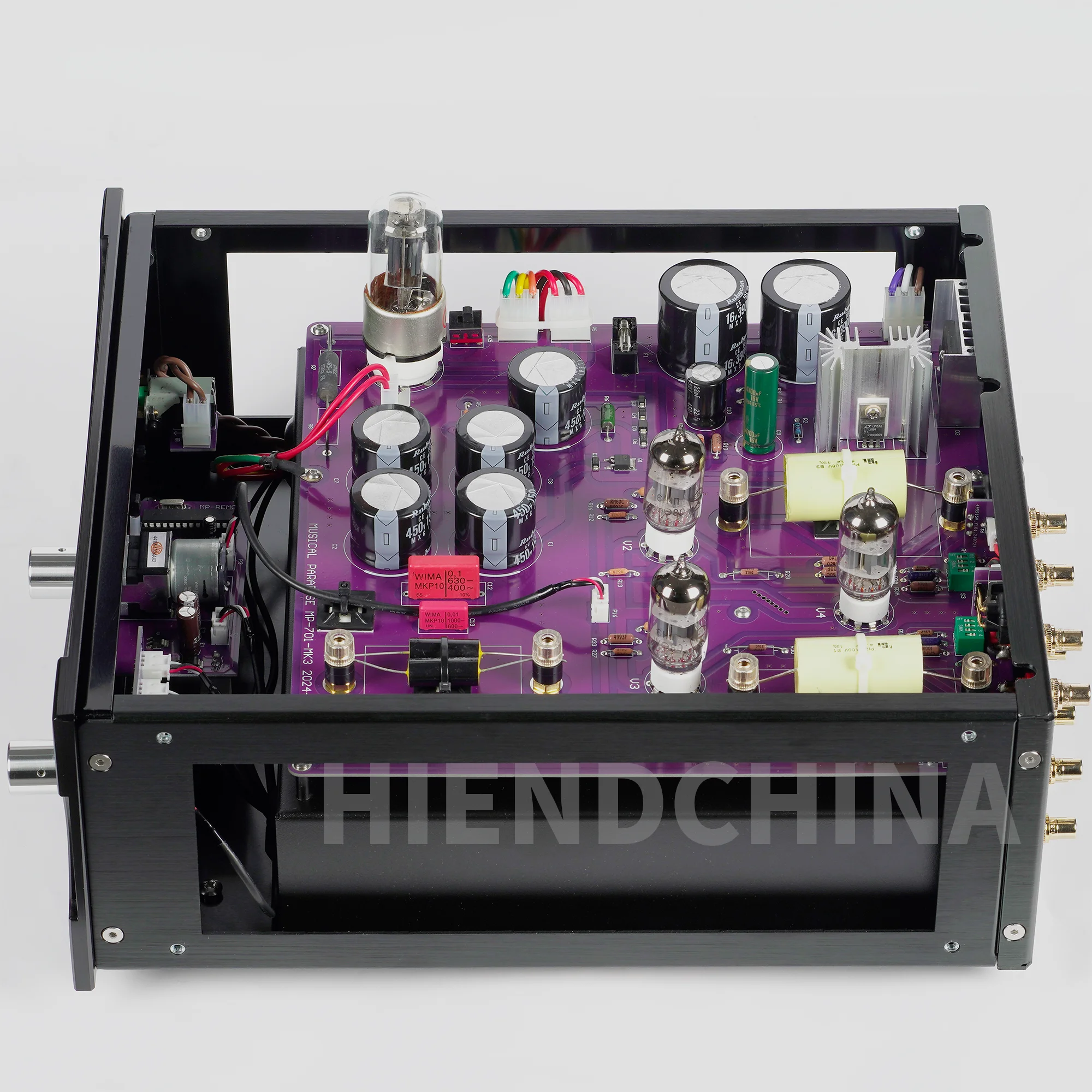 Musical Paradise MP-701 MK3 Bile Front Stage Tubo Eletrônico Amplificador de Fase Frontal com Controle Remoto