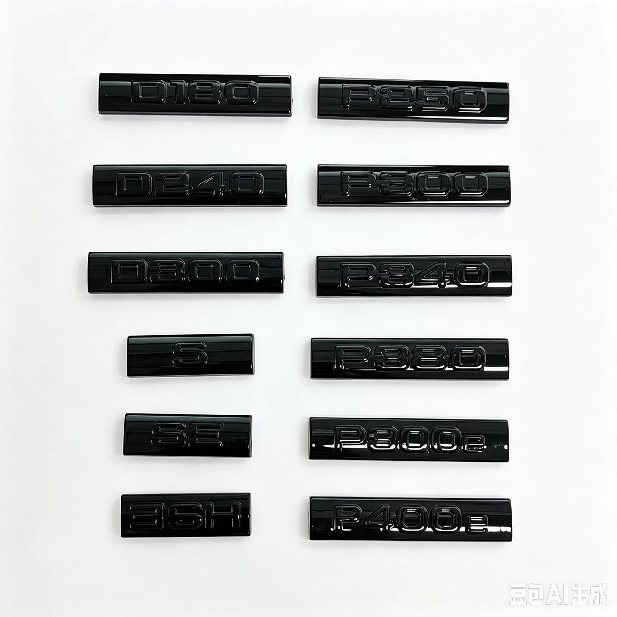 P250 P300 SE P380 P400 HSE D180 P525 Trunk Logo for Range Rover Velar Car Stickers Modification Car Accessories Rear Tail Badge
