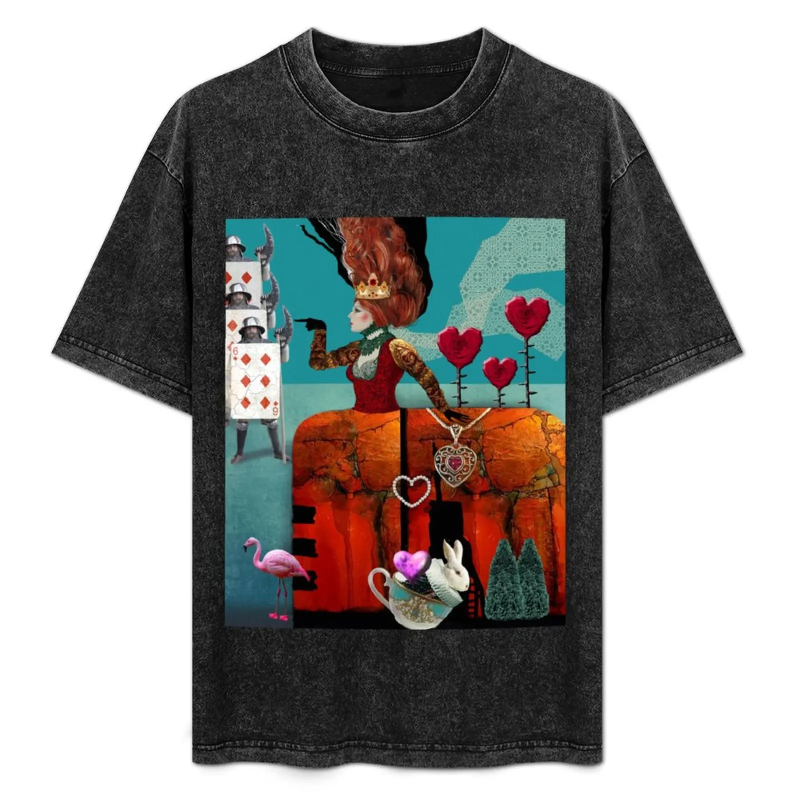 

Queen T-Shirt customizeds blanks luxury t-shirt oversized tshirts for men