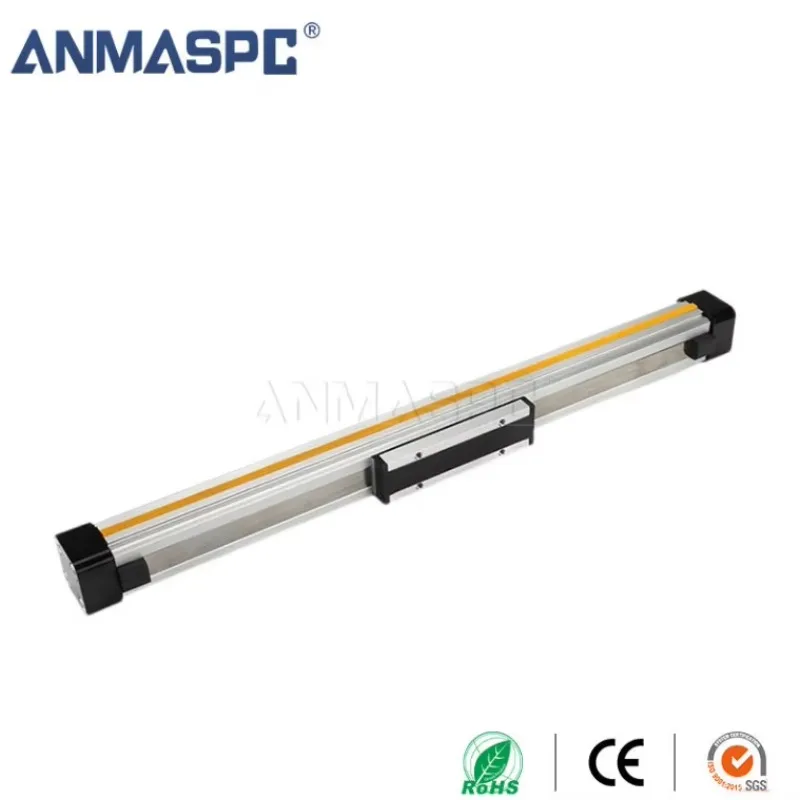 High-Speed Mechanical Rodless Cylinder OSP16-100 Long Stroke with Guide Rail Slide Table Large Thrust Buffer Adjustable