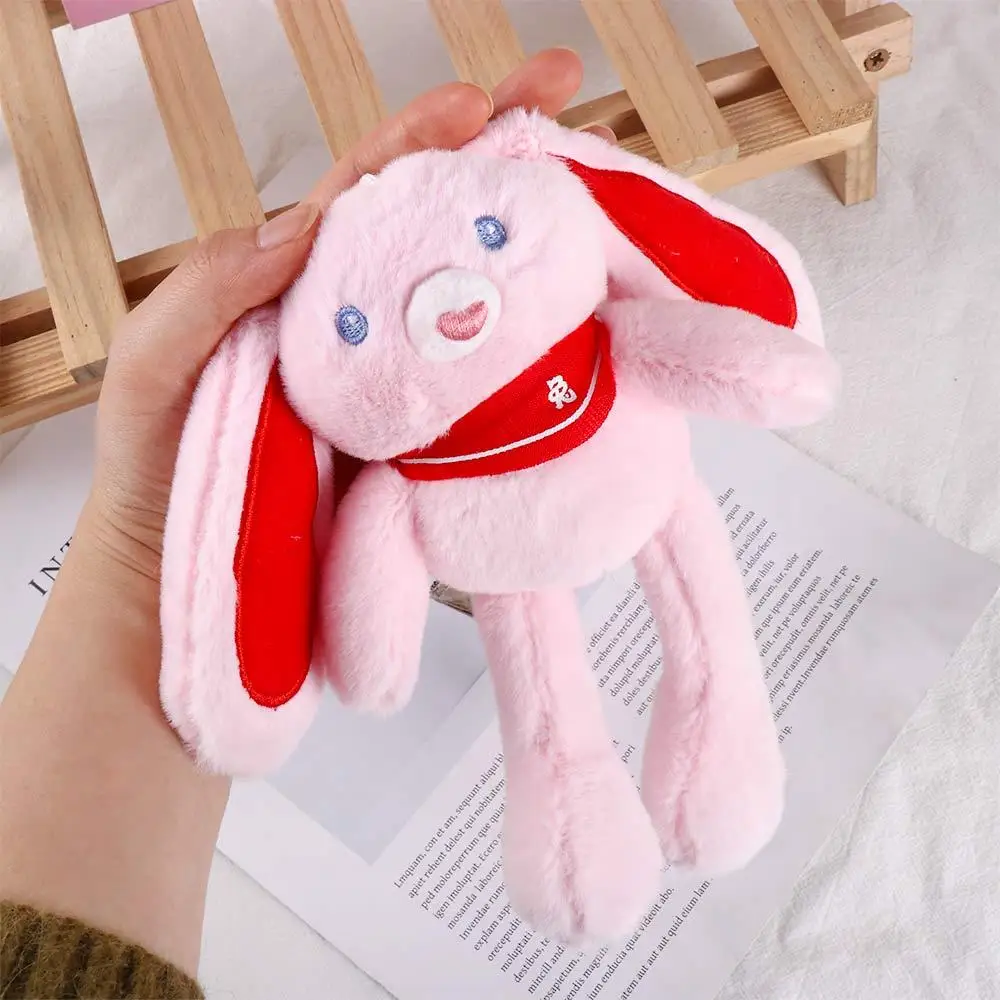 Porte-Clés en Peluche en Forme de Lapin, Accessoires de Sac, Pendentif pour Cartable