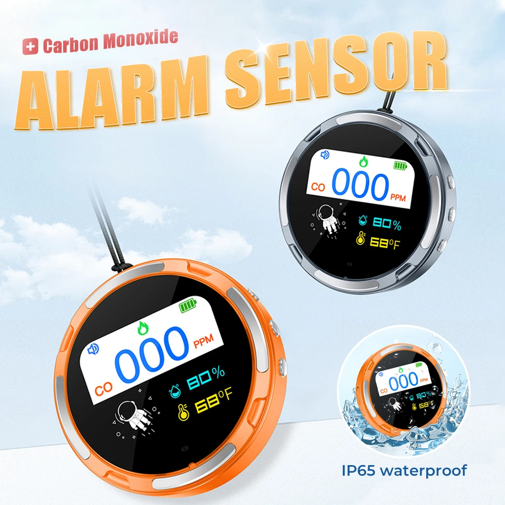 Sensore di allarme tattico da monossido di carbonio Rilevazioni di perdite di CO Certificazione KC per la casa di campeggio