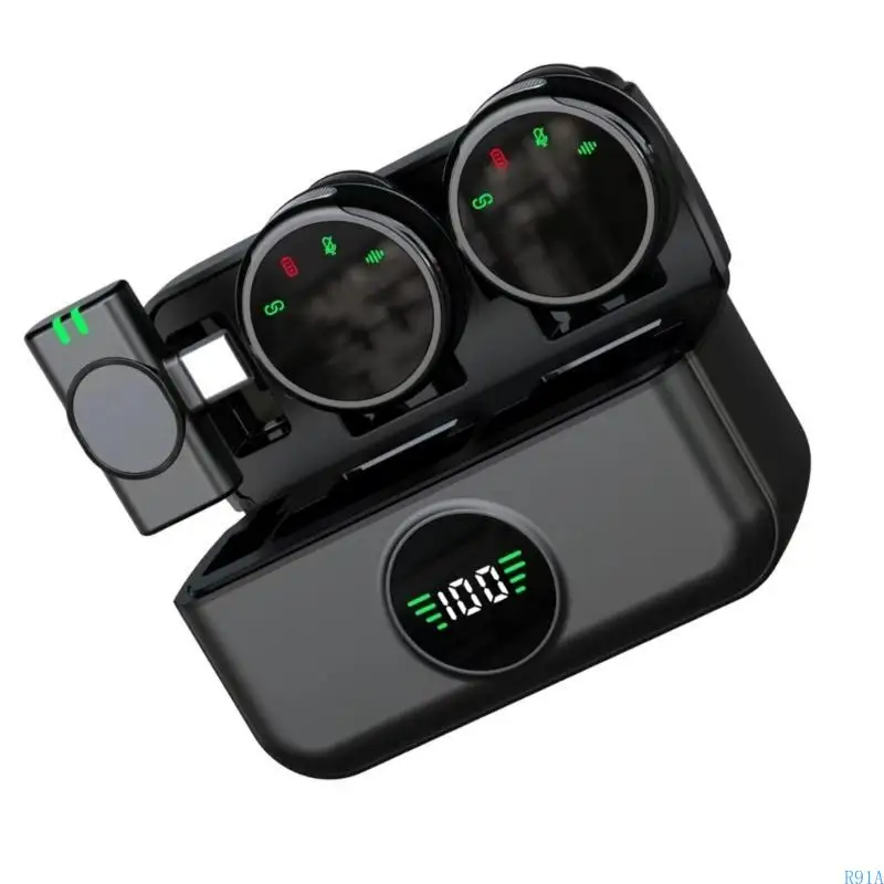 R91A магнитный беспроводной микрофон лавальер микрофон для лавальер