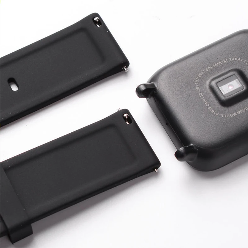 สายรัดซิลิโคนแนวสปอร์ต20มม. สำหรับ huami amazfit GTS 4 3 2 2E สายรัดข้อมือขนาดเล็กสำหรับ amazfit GTR 42มม. BIP 3 S U Lite Pro STRAP