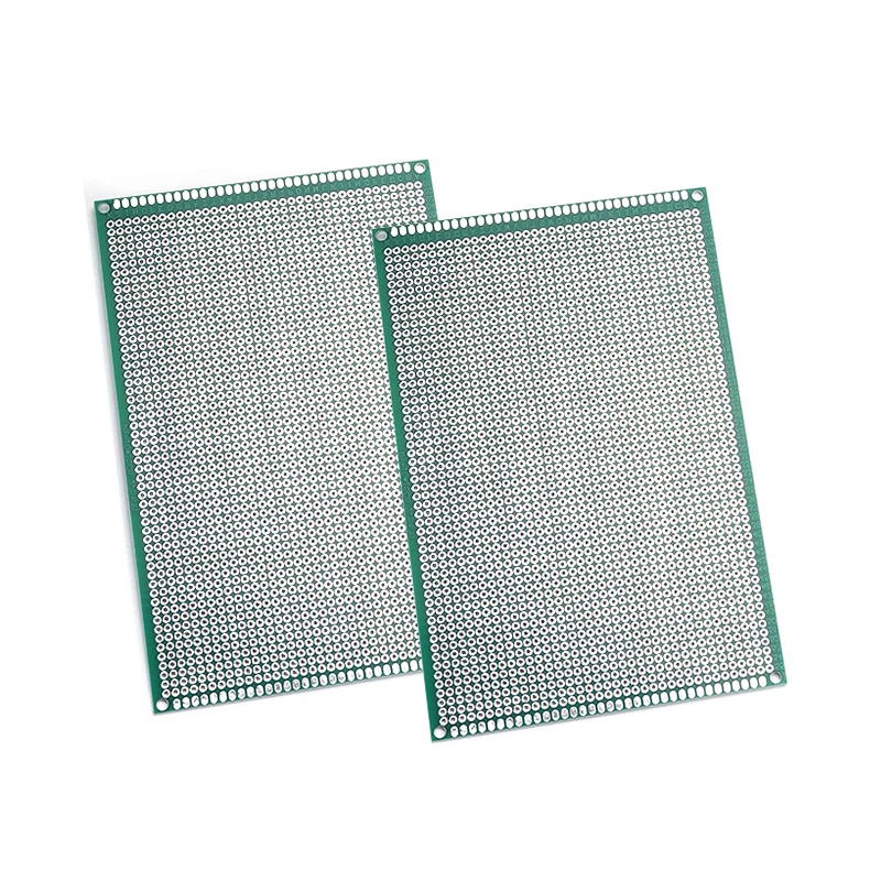 2 Stück 10x15cm Doppelseitige Universelle Leiterplatte mit 2,54mm Rastermaß für Elektronik-DIY-Projekte – Detail 2