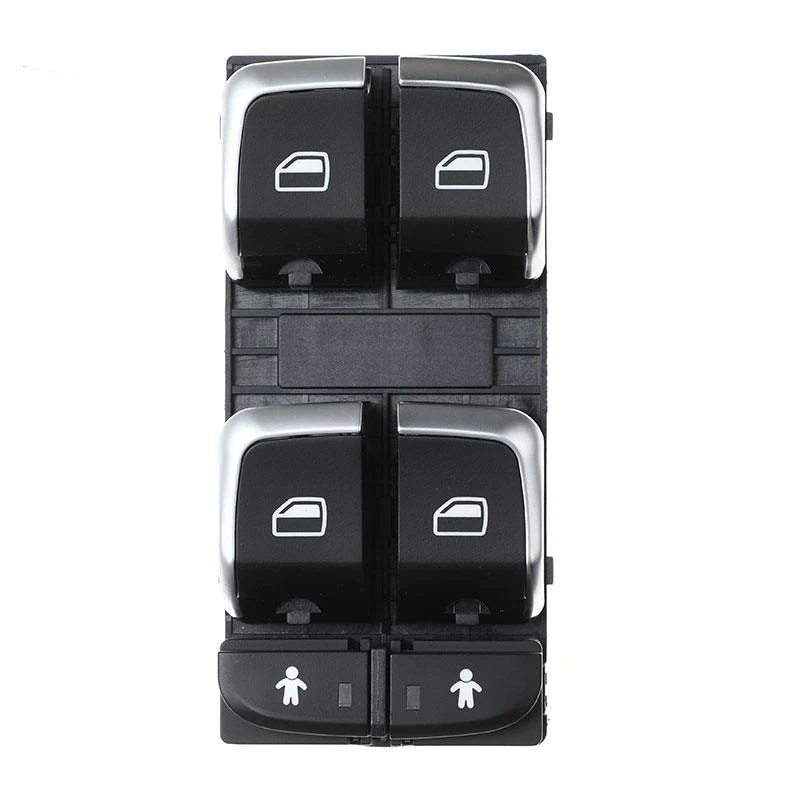 

New 4GD959851B window switch chrome-plated window main switch regulator control for Audi A6 C7 A7 4GD 959 851B