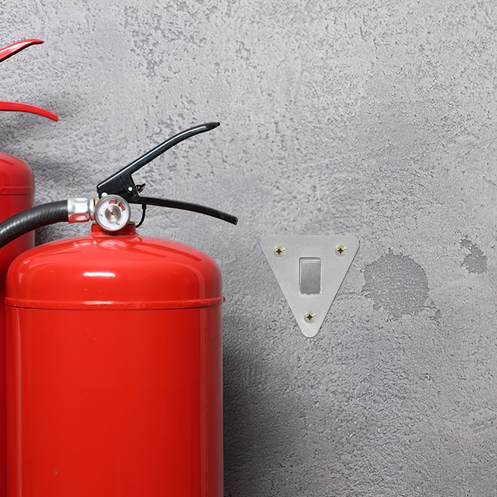 

5pcs Fire Extinguisher Bracket Wall Mounts Hooks Home Safety Equipment Screws Included Easy Install Reliable Hold Hardware