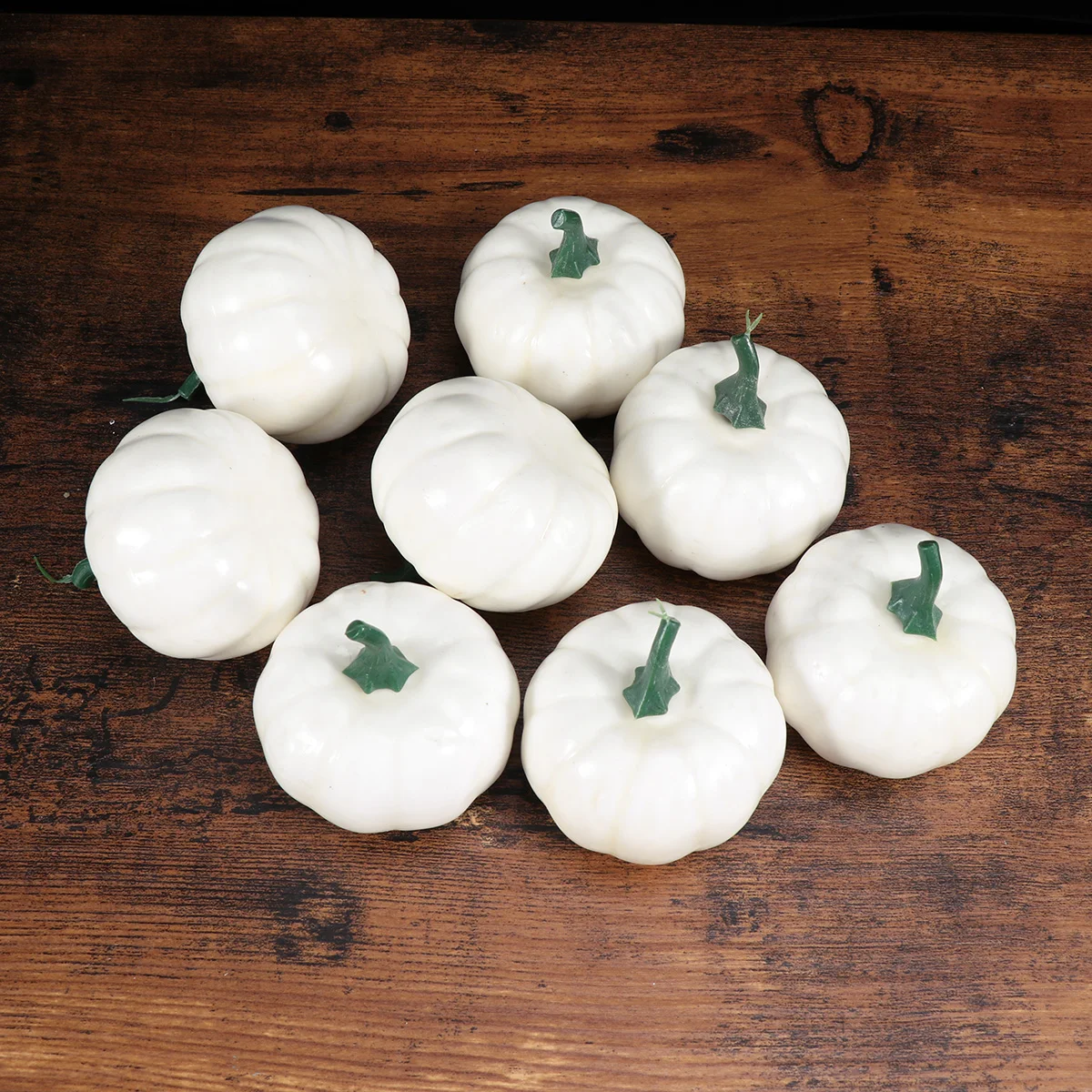 

12 Pcs Simulated Pumpkin Simulation Mold Thanksgiving Decoration DIY Graffiti Props Fake Halloween
