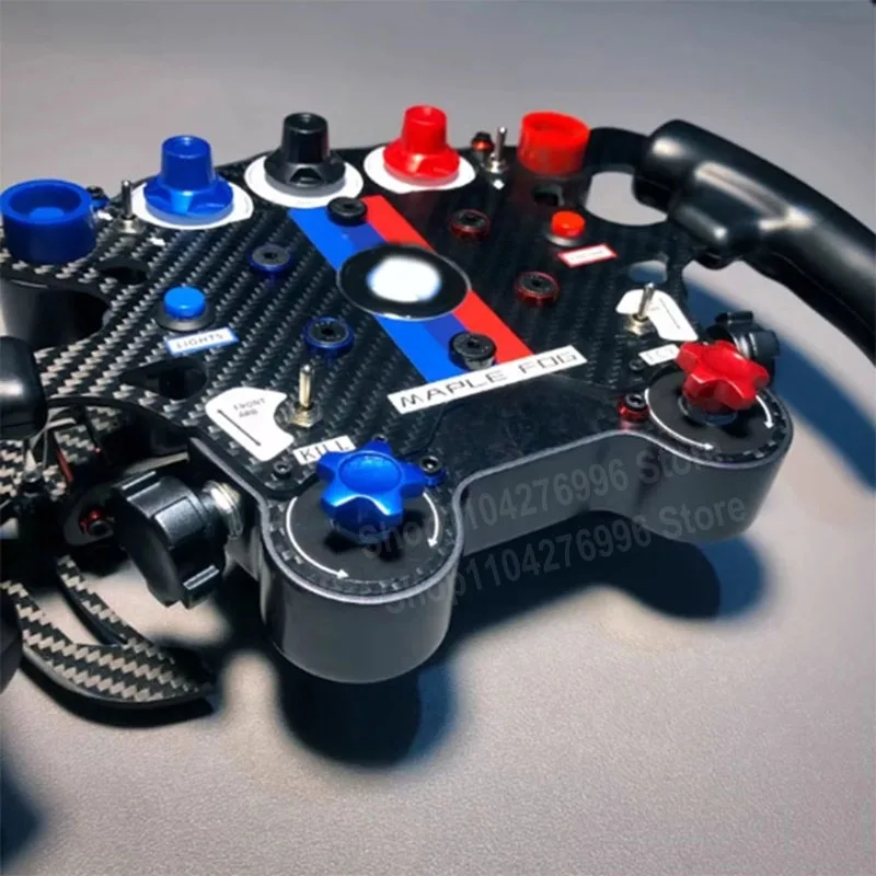 Formula Wheel Steering Wheel Instrument Button Box PC Center Console Shift Paddles For Logitech Fanatec Thrustmaster F1