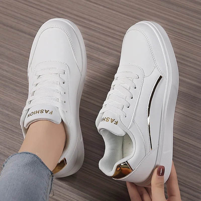 Sapatos esportivos casuais para mulheres, espuma de memória slip-on, tênis leves, tênis de caminhada