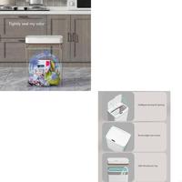 Auto Open Trash Can with Sensors Lid 15L/18L Capacity for Household Office 