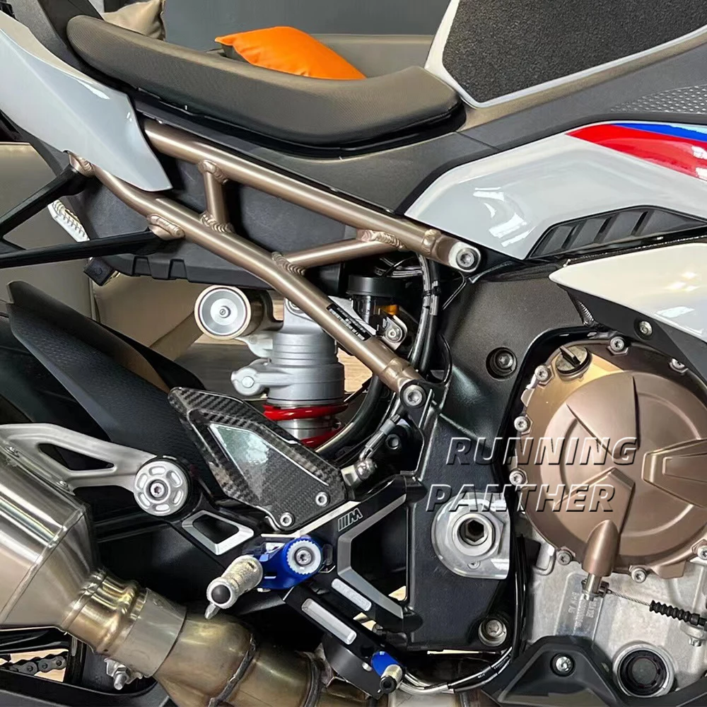 Для BMW S1000RR M1000RR M S 1000RR мотоциклетные регулируемые складные подножки, подставка для задней части, комплект подножек для ног 2019-2022