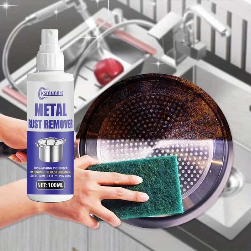 Fasilawei Multi-Purpose Stainless Steel Polish - Fast Oxide Remover for Door Handle Pot Bottom
