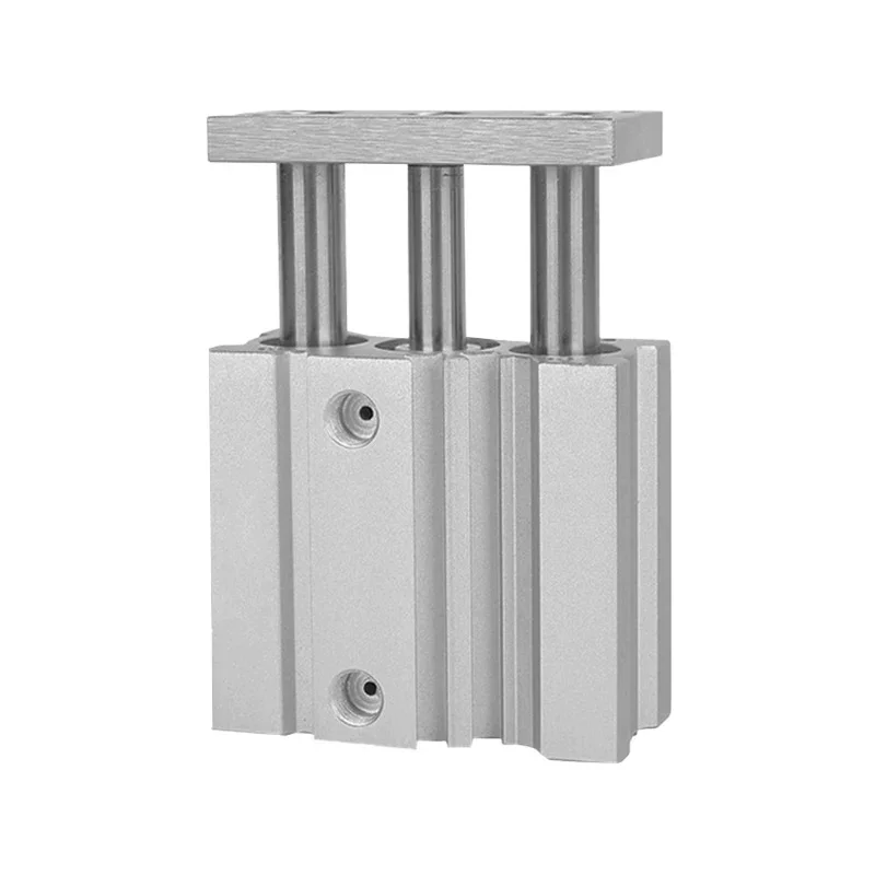 اسطوانة Mgqm اسطوانة رقيقة جديدة مع قضيب توجيه Mgqm12/16/20/25/32/40/50/63 السكتة الدماغية 10-200 مللي متر