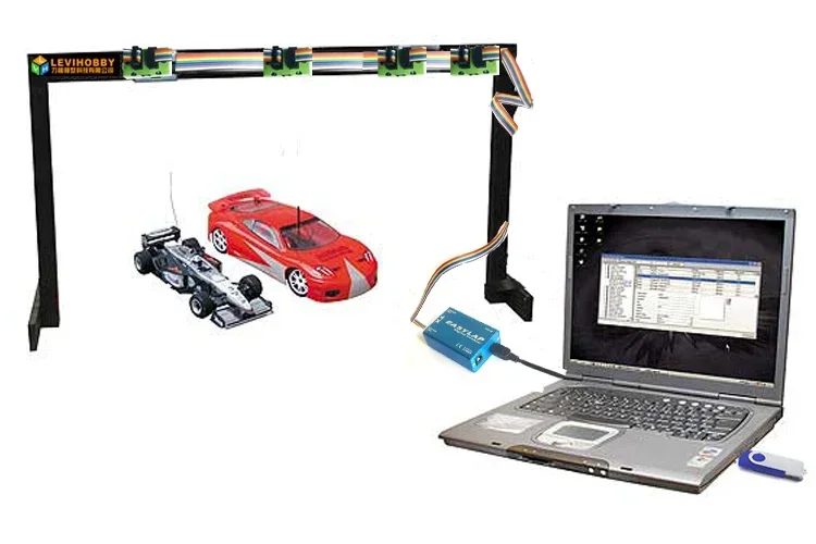 Profesjonalny System rankingowy modeli samochodów RC gokart oprogramowanie do zdalnie sterowanym samochodowym Easylap Circle